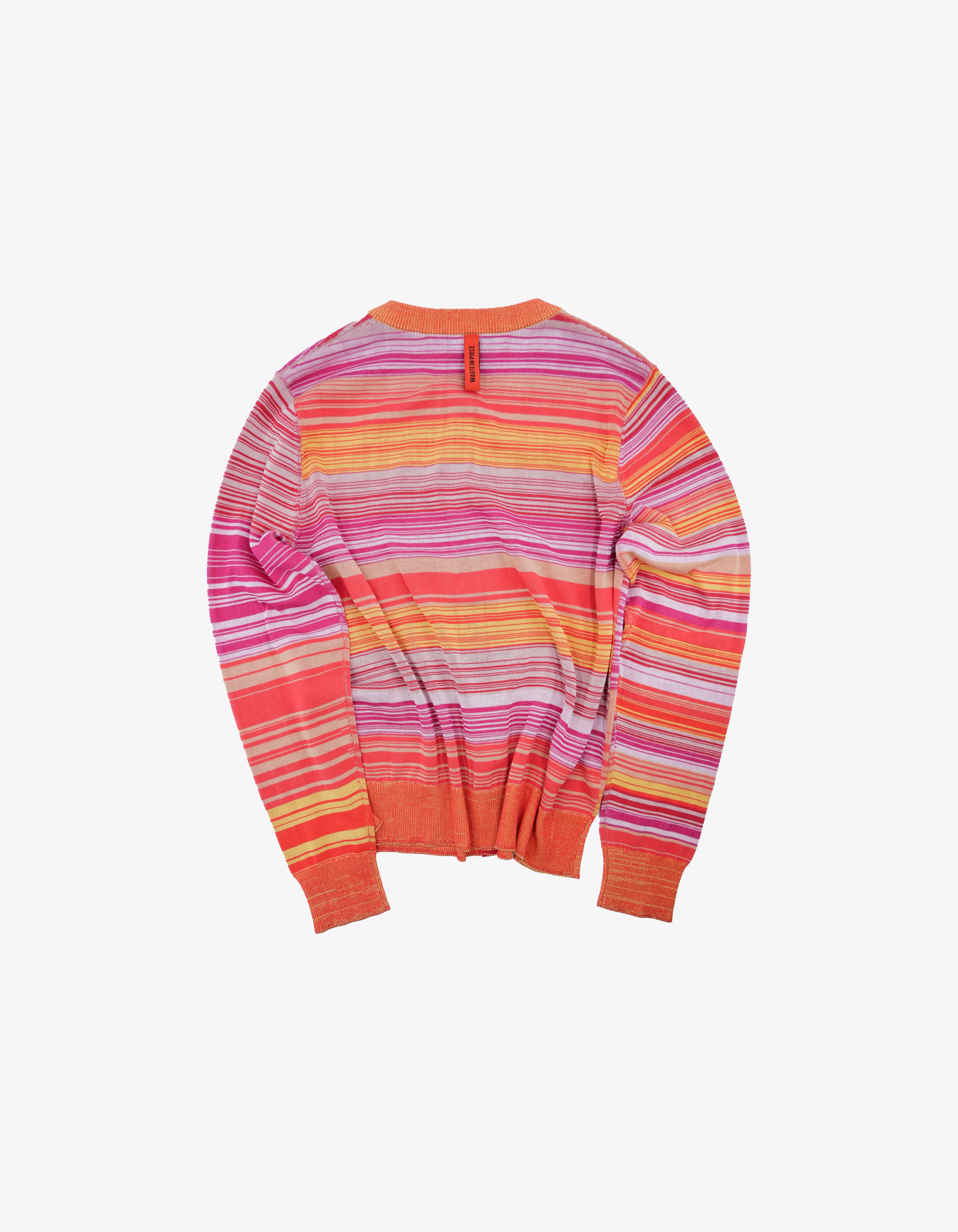 NULLE SUN COLOR - CREW NECK CARDIGAN