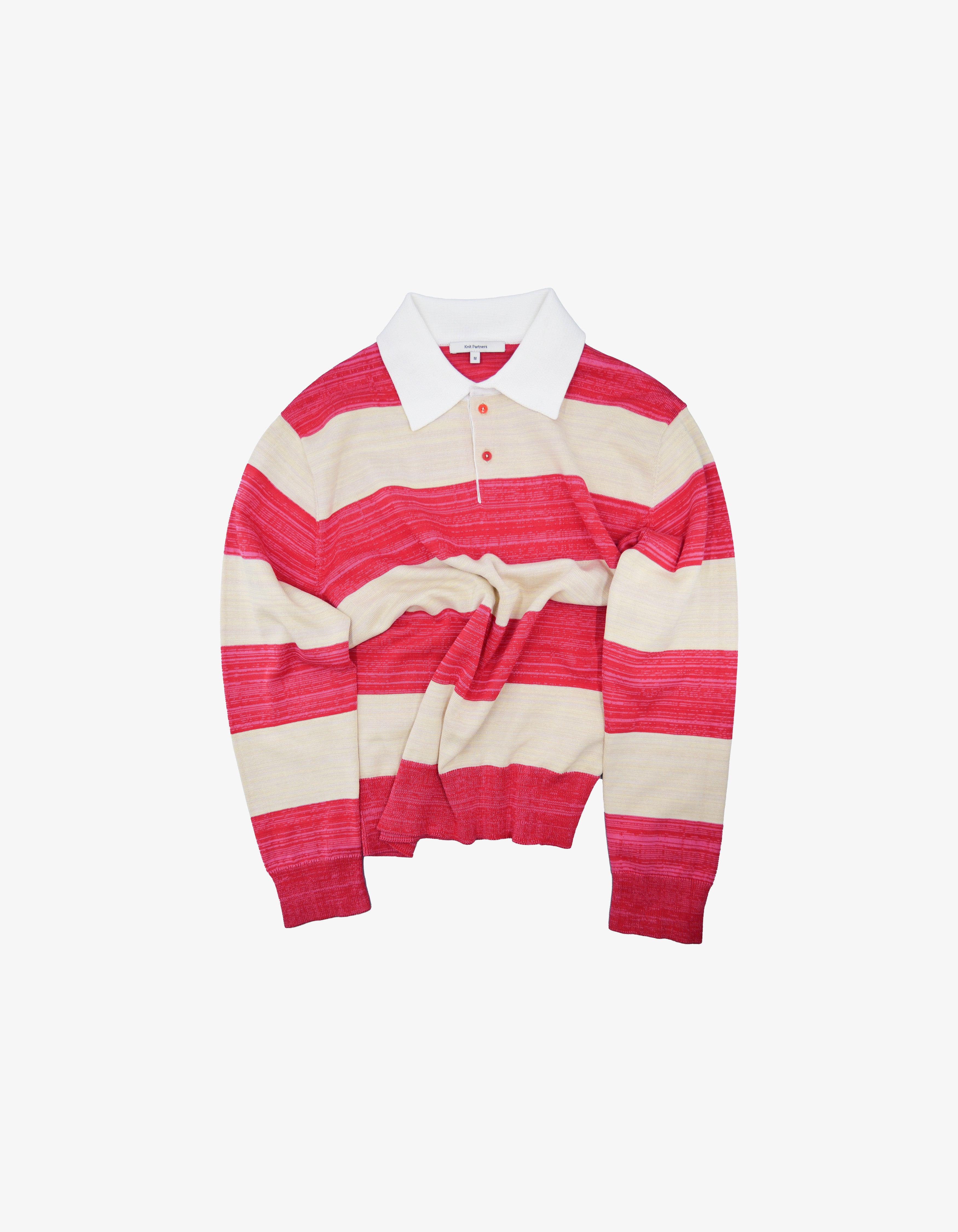 Boy- Rugby Polo Shirt  Pink ( Mid weight )