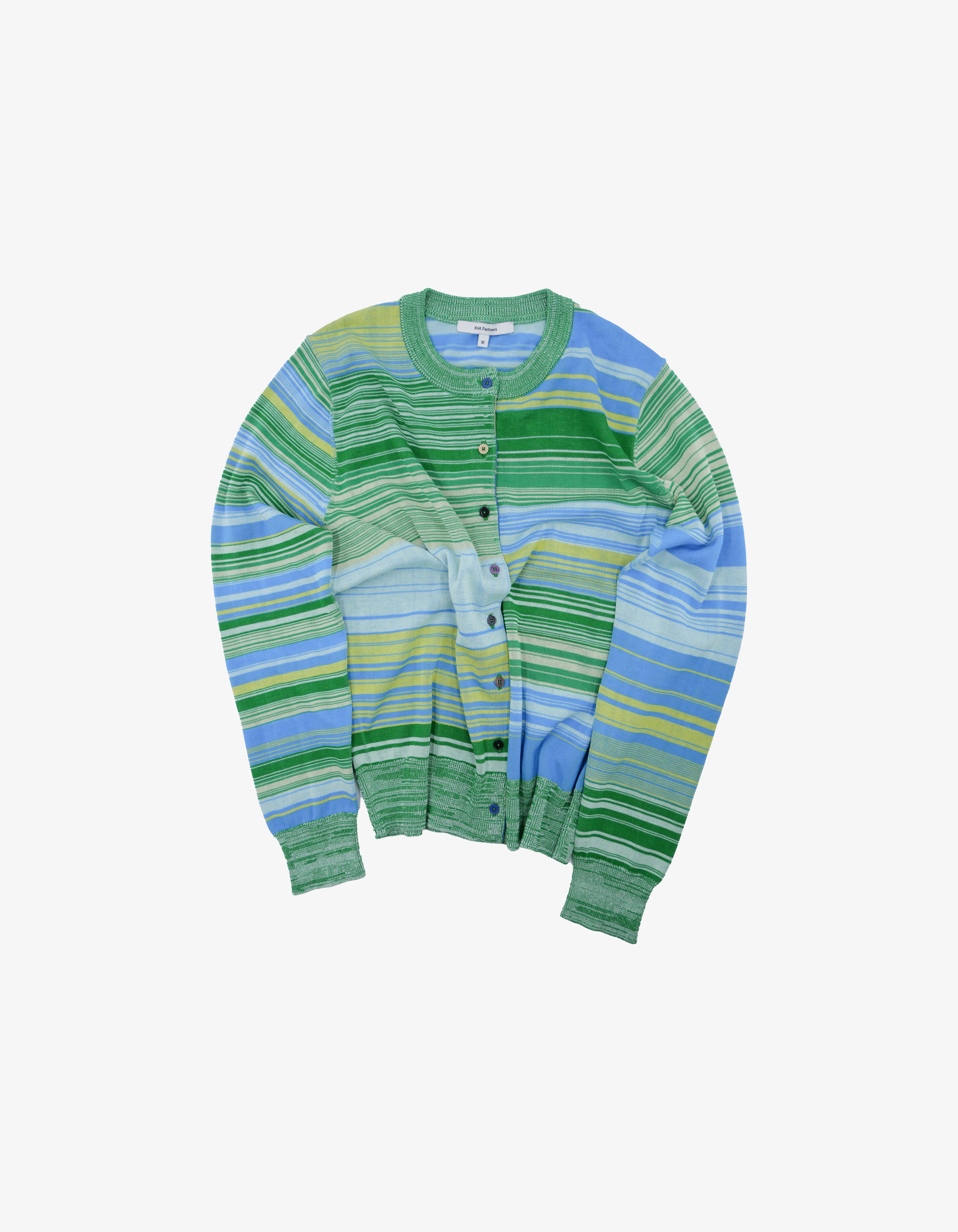 Nulle Forest Color - Crew Neck cardigan